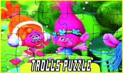image bg Trolls Puzzle Jigsaw