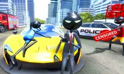 Amazing Crime Strange Stickman Rope Vice Vegas image