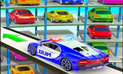 Police Multi Level Car Parking Games image