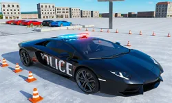 image bg Police Car Parking Game