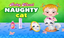 image bg Baby Hazel Naughty Cat