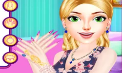 image bg Beautiful Starry Sky Nail 2