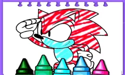 BTS Sonic Coloring Book image