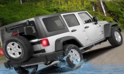 4x4 Passenger Jeep Driving game 3D image