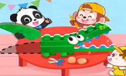 Baby Panda Animal Puzzle image
