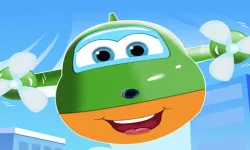 image bg Super Plane Wings Kid Subway Surfers Runner