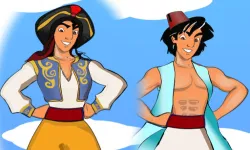 image bg Aladdin Dress Up