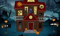 Halloween Magic Lady Escape image