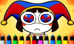 Digital Circus Coloring Adventure image
