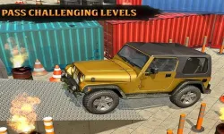 Classic Real 4x4 Jeep Parking Drive Game image