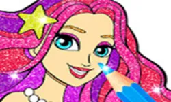 image bg Princess Mermaid Coloring Game