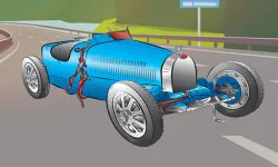 Vintage Cool Cars Memory image