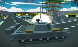 Blocky wars vehicle shooting multiplayer image