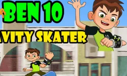 image bg Ben 10 Gravity Skater