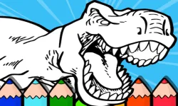 image bg Coloring Dinos For Kids
