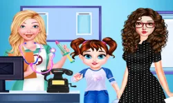 image bg Baby Taylor Check Up Doctor Game