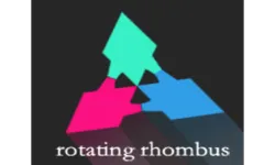 rotating triangle image
