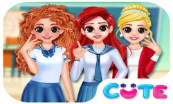 image bg BFF Princess Back To School