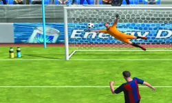 Football World League Cup penality Final Kicks image
