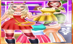 Cheerleader Magazine Girls Dress Up image