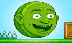 Funny Crazy Watermelon image