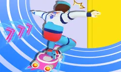 Cyber Surfer Skateboard image