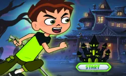 image bg Ben 10 Ghost House Adventure