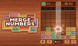 Merge Numbers : Wooden edition image